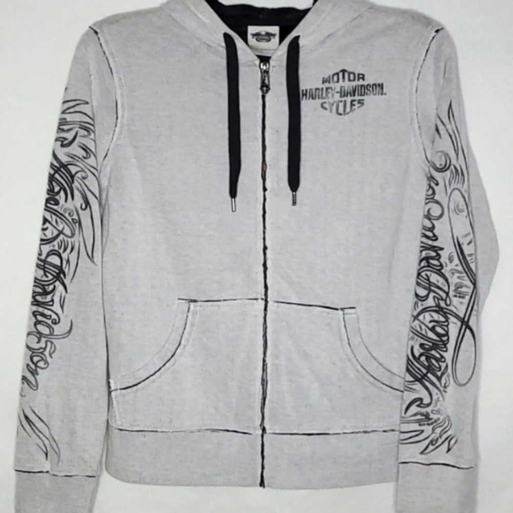 HARLEY DAVIDSON WOMEN'S FULL-ZIP HOODED JACKET